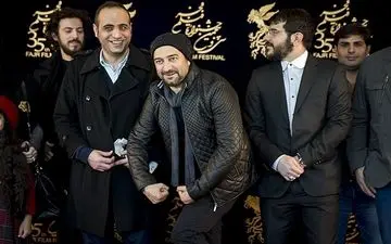 فیگور مجیدصالحی روی فرش قرمز!