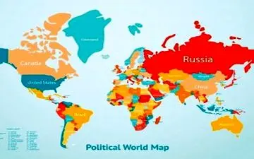 از این کشورها دیگر هیچ اثری در نقشه ها نیست!