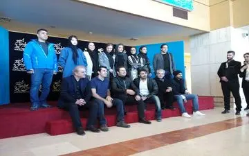 اولین "فرش قرمز" جشنواره فیلم در برج میلاد پهن شد!/صحبت‌های حیدری جدی نبود؟+ عکس