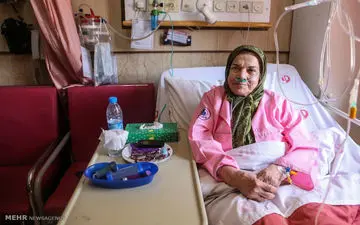 وضعیت جسمی نامناسب خانم بازیگر+عکس