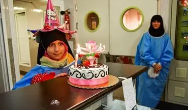 جشن تولد لاکچری دختر یک جانباز 