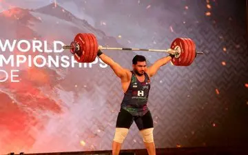 وزنه‌برداری قهرمانی جهان| نایب‌قهرمانی علیرضا نصیری با 2 نقره و رکوردشکنی