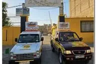 آغاز بکار امداد تاکسی رایگان در شهر کرمانشاه