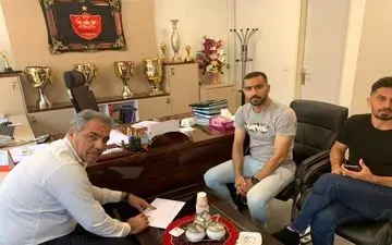 جلسه عرب با بازیکنان پرسپولیس