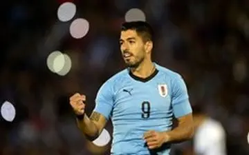 سوارز بهترین بازیکن اروگوئه -روسیه