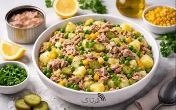 سالاد تن ماهی؛ انتخابی سریع، سالم و خوش‌طعم برای هر وعده