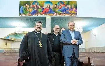 تجلیل قالیباف از شهدای ‌ارامنه در آستانه میلاد حضرت مسیح(ع) 