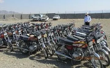 توقیف 66 دستگاه خودرو و موتورسیکلت متخلف در ایلام