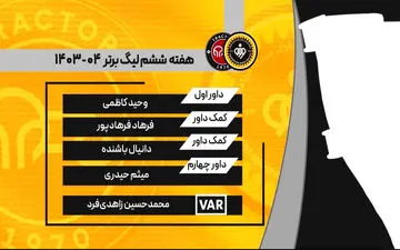 کارشناسی داوری بازی سپاهان - تراکتور + ویدئو