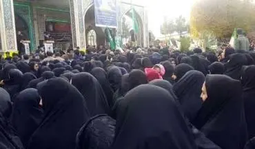 آیین چهلم شهید خردسال حمله تروریستی اهواز در اصفهان برگزار شد