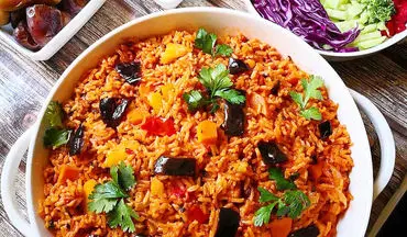 طرز تهیه پامادور پلا گیلانی؛ غذای سنتی مخصوص گیاه‌خواران