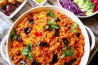 طرز تهیه پامادور پلا گیلانی؛ غذای سنتی مخصوص گیاه‌خواران