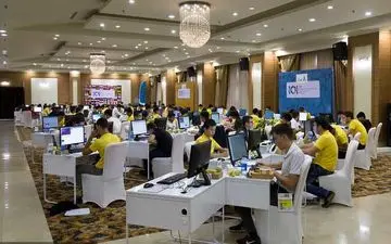 حضور تیم «رژیم صهیونیستی» در المپیاد کامپیوتر تهران! + عکس