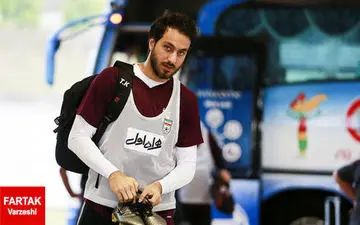 سنگربان حاشیه ساز پرسپولیسی خبرنگار شد+ عکس