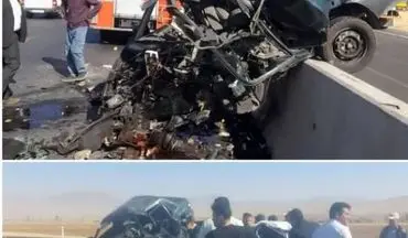 تصادف در جاده ازنا - شازند یک فوتی و یک مصدوم برجای گذاشت