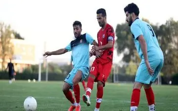 تساوی پدیده و نساجی در بازی دوستانه ای که کارت قرمز داشت