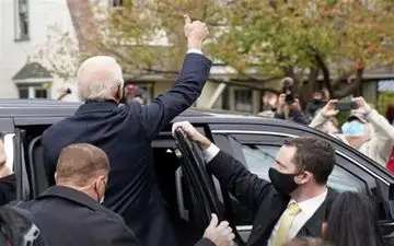 بایدن: می توانم همین حالا اعلام پیروزی کنم