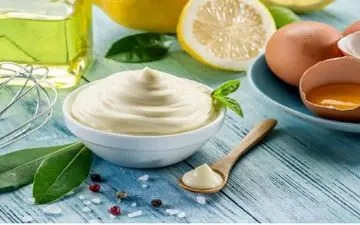 کسانی که چربی شون بالاس بخونن | طرز تهیه سس مایونز رژیمی!!!