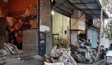 پلمب 29 مغازه ضایعاتی غیرمجاز در کرمانشاه/کشف 5 هزار متر سیم برق و لوله پلی‌اتیلن سرقتی 

