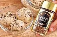 طرز تهیه  بستنی نسکافه ای خانگی !