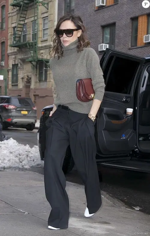 سبک پاییزی ویکتوریا بکهام