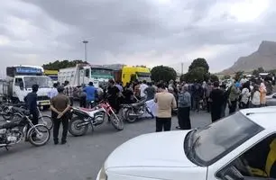 اختصاصی| اعتراض شهروندان علویجه؛ جاده‌های ورودی شهر مسدود شد+ویدیو