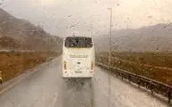 آخرین وضعیت جوی و ترافیکی محورهای مواصلاتی/ هشدار پلیس نسبت به لغزندگی جاده‌ها و کاهش دید در این استان‌ها