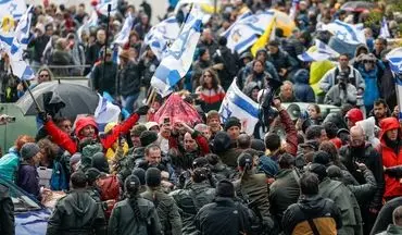نتانیاهو در تظاهرات خیابان کاپلان تل‌آویو تهدید به ترور شد