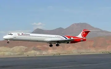  فرود دلهره آور هواپیمای خط تهران - کرمان