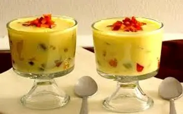 این دسر خیلی دلچسبه و همه دوستش دارن|  کاسترد با پودر کاسترد