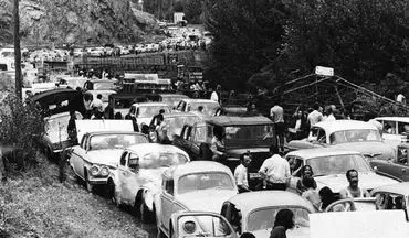 جاده چالوس، دهه ۵۰ هم ترافیک داشت