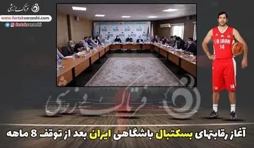 آغاز رقابتهای بسکتبال باشگاهی ایران بعد از توقف ۸ ماهه