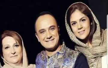 تیپ نیما کرمی در کنار همسر و مادرش