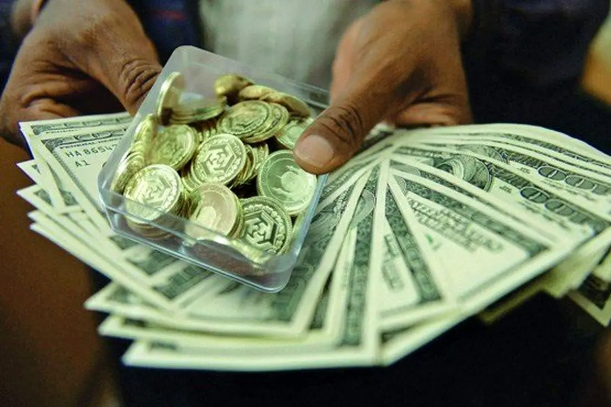 ریزش قیمت انواع سکه و ارزهای عمده در بازار آزاد
