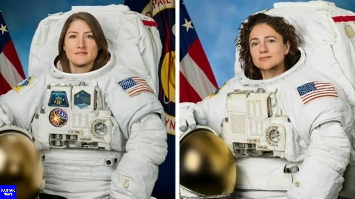 دو فضانورد آمریکایی اولین پیاده‌روی فضایی کاملا زنانه را انجام دادند