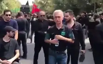 دعای مداح برای سلامتی ستاره استقلال