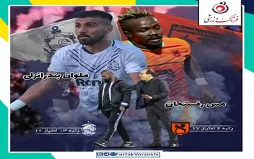 مس رفسنجان - ملوان؛ ملوان اوج‌ گرفته به مس سخت بباز رسید 