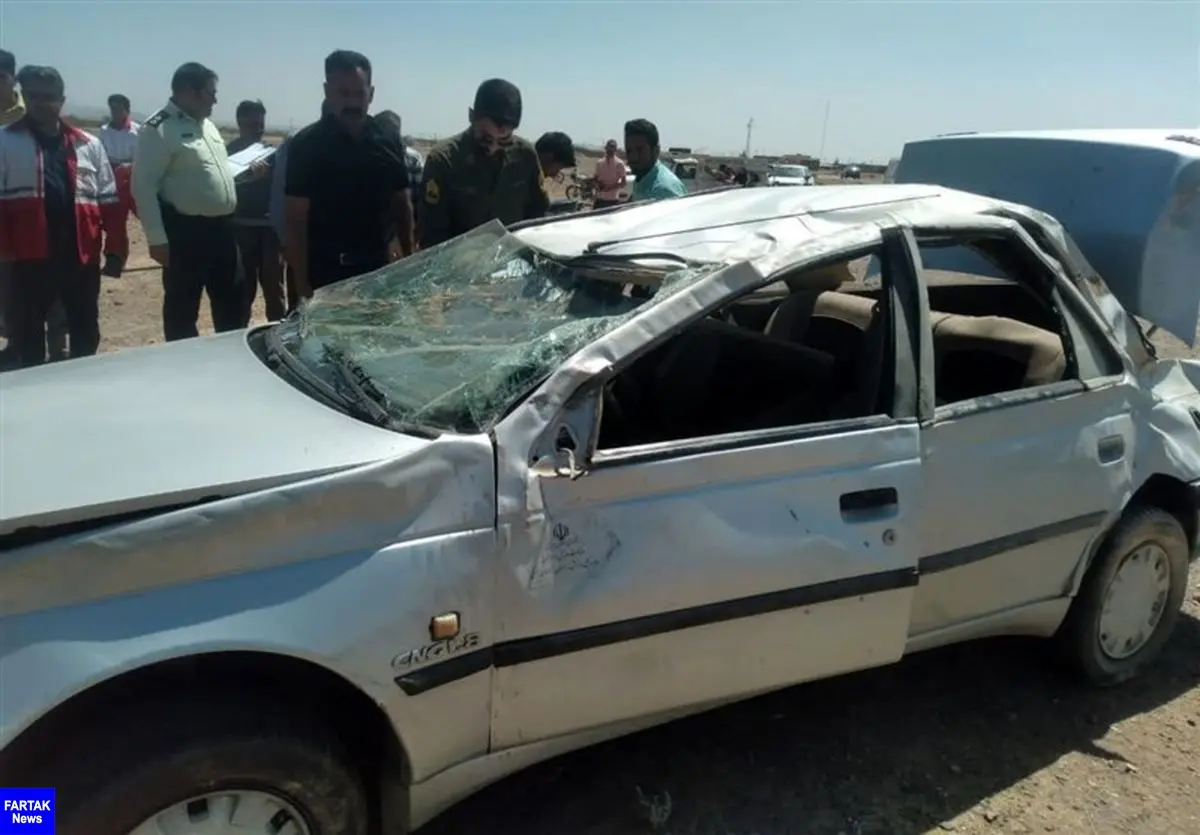 تصادف در خرم آباد ۹ کشته و زخمی برجا گذاشت‌