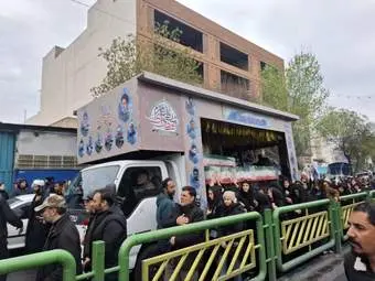 راهپیمایی روز قدس تهران