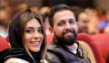 تیپ جدید محسن افشانی و همسرش دیشب در یک مراسم