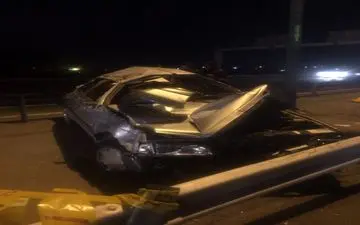 فوری/ تصادف وحشتناک در  بزرگراه آزادگان؛ 5کشته و زحمی+عکس