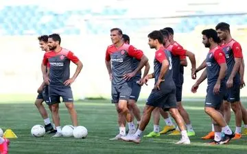 قرمزها امروز تمرین نمی کنند