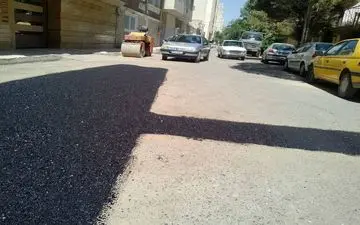 
معابر اصلی آسیب‌دیده آسفالت آسفالت می شوند