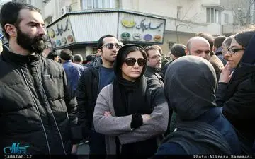 «باران کوثری» در تشییع پیکر آیت الله هاشمی رفسنجانی + عکس