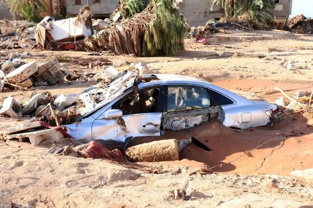 آمار باور نکردنی از مفقود الاثرهای سیل لیبی!