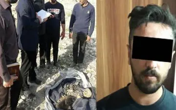 اولین عکس از پدر جنایتکار در مشهد 