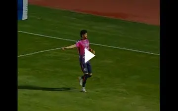 جرجانی در دقیقه ۱۴ قفل دروازه استقلال خوزستان را شکست+ ویدئو