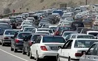 ترافیک فوق سنگین در جاده فیروزکوه ـ تهران