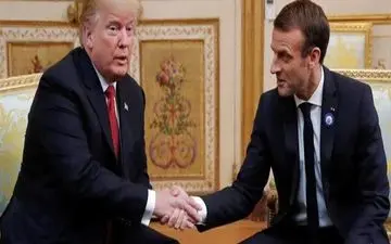 ترامپ و مکرون درباره ایران گفت‌وگو کردند
