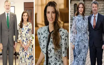  استایل رویایی بانوان سلطنتی با پیراهن‌های گل‌دار؛ الهام بگیرید!